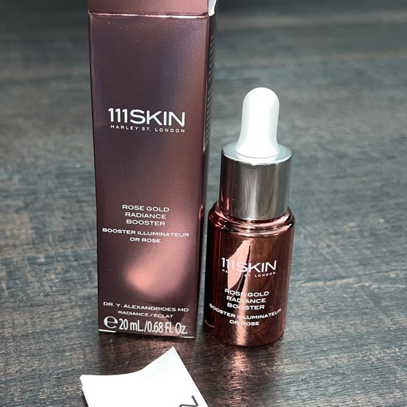 NIB 111SKIN Rose Gold Radiance Booster 20mL Full Size - Picture 2 of 5
